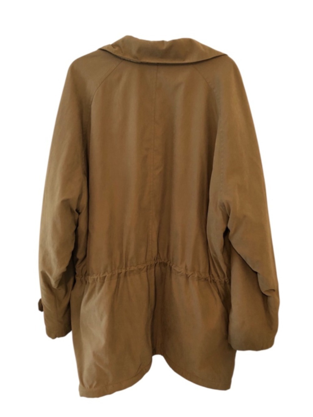 London Fog Utility Barn Jacket Gorpcore Field Coat Workwear Soft Suede Feel XL - Picture 3 of 12